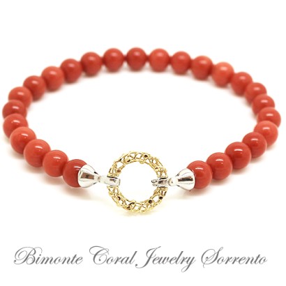 "Susy " Red Coral Bracelet
