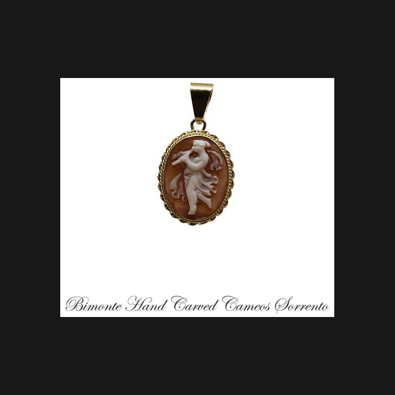 "Euterpe"Cameo Pendant