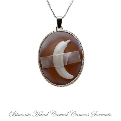 ''Cattelan'' Cameo Necklace