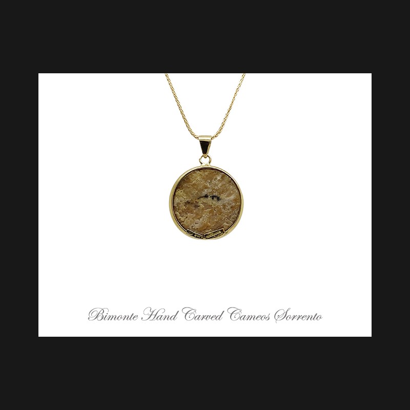 ''Bright Daisy'' Cameo Necklace