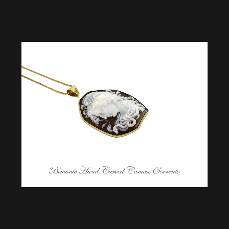 ''Medusa'' Cameo Necklace