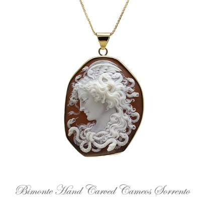 ''Medusa'' Cameo Necklace