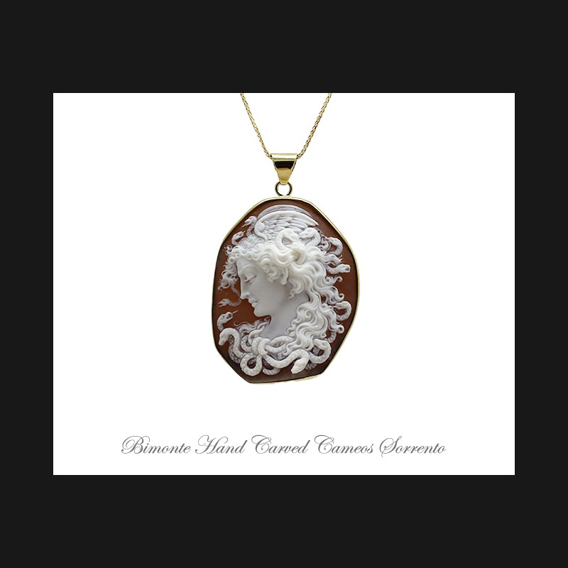 ''Medusa'' Cameo Necklace