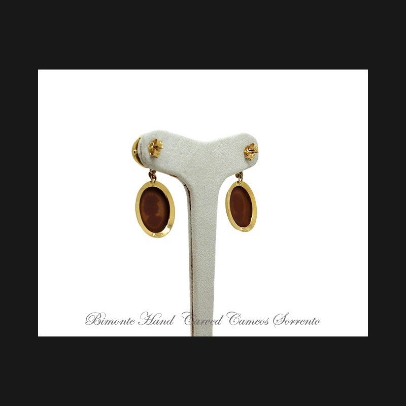 ''Elegante'' Cameo Earrings