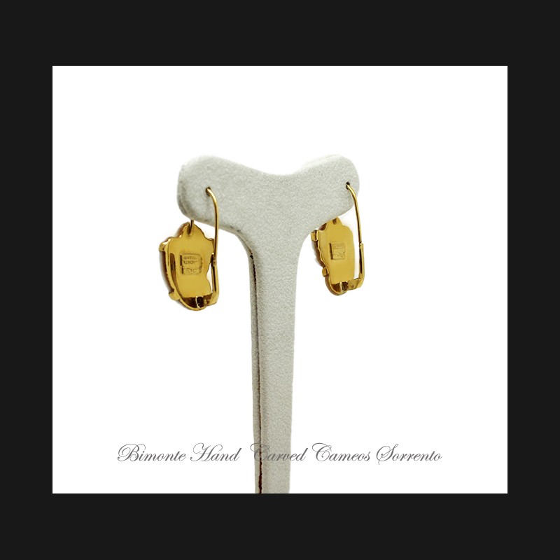 ''Angeli'' Cameo Earrings