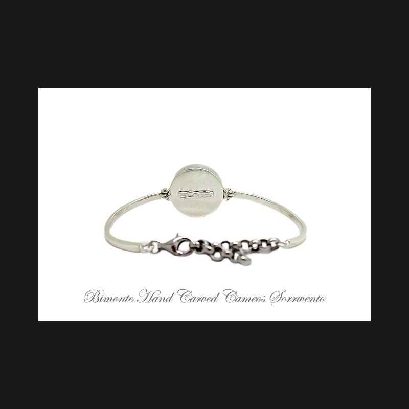 ''Moon'' Cameo Bracelet