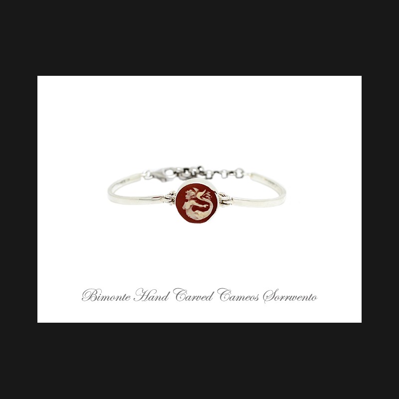 ''Siren Of Sorrento'' Cameo Bracelet