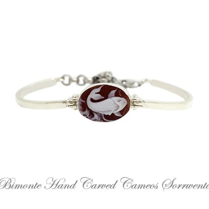 ''Koi Carp'' Cameo Bracelet
