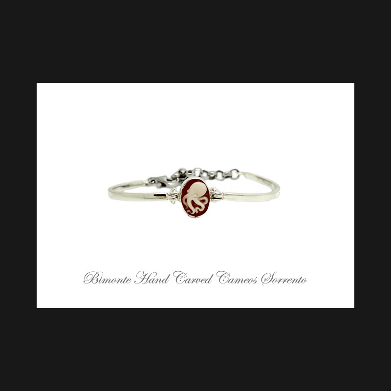 ''Octopus'' Cameo Bracelet