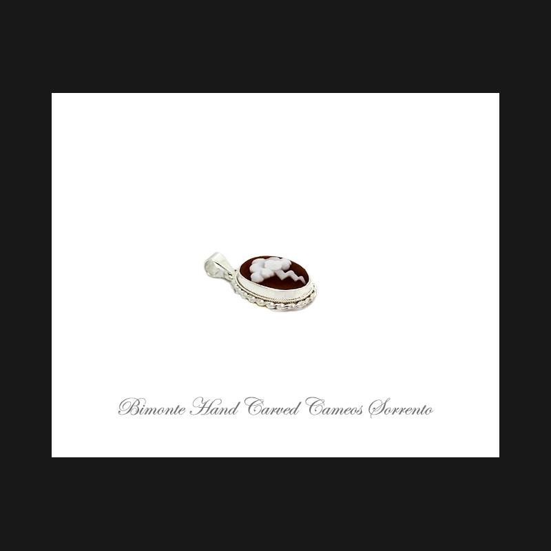 ''Storm'' Cameo Pendant