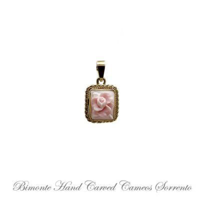 ''Rosa'' Cameo Pendant