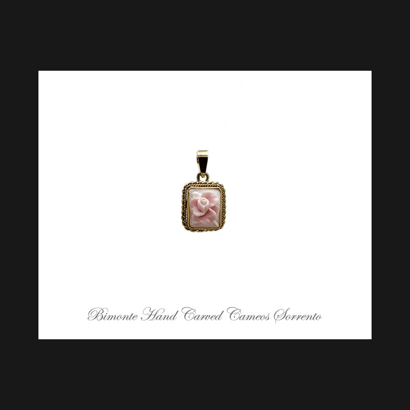 ''Rosa'' Cameo Pendant