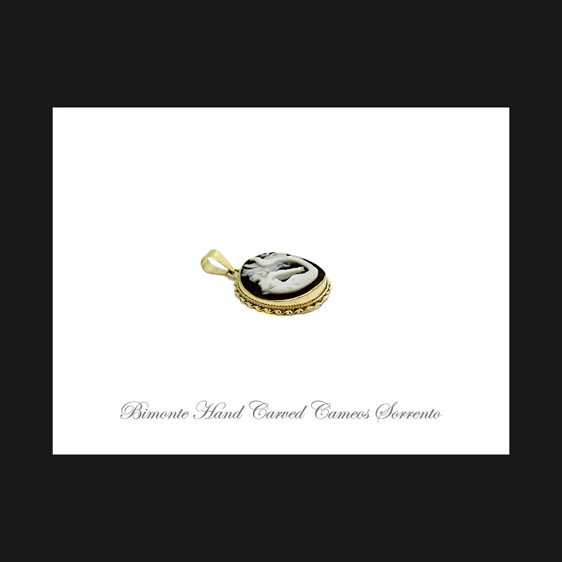 ''Siren of Sorrento'' Cameo Pendant