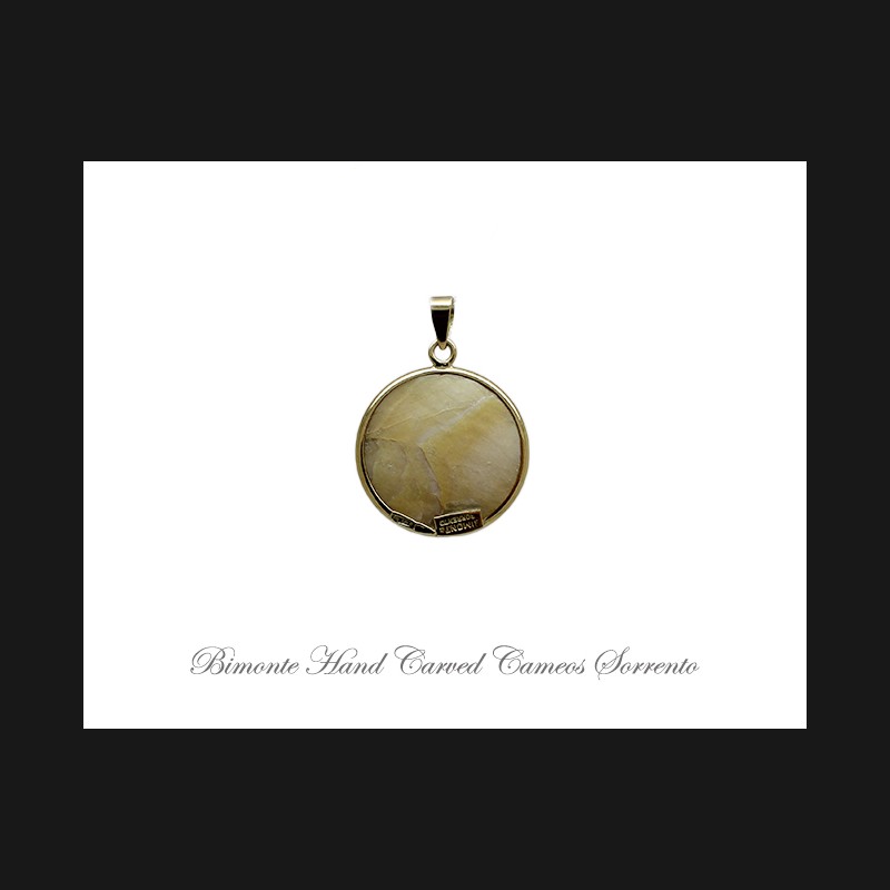 ''Bright Moon'' Cameo Pendant