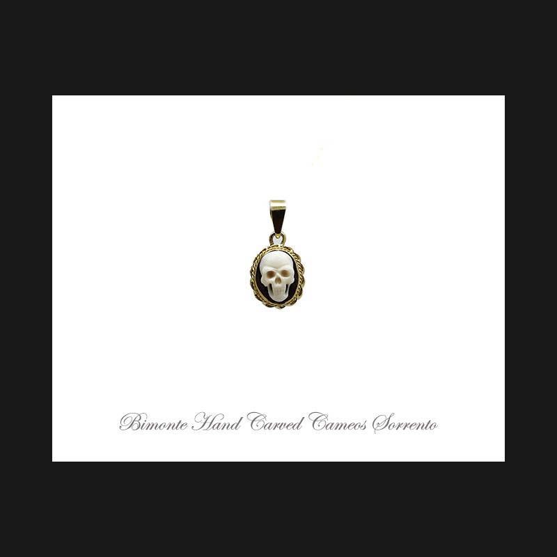 ''Memento Mori'' Cameo Pendant