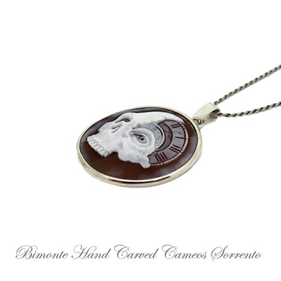 ''Memento Mori'' Cameo Necklace