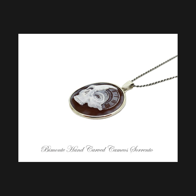 ''Memento Mori'' Cameo Necklace