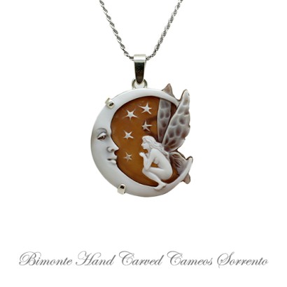 ''Fairy'' Cameo Necklace