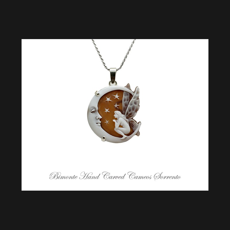 ''Fairy'' Cameo Necklace