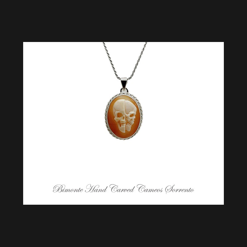 ''Memento Mori'' Cameo Necklace