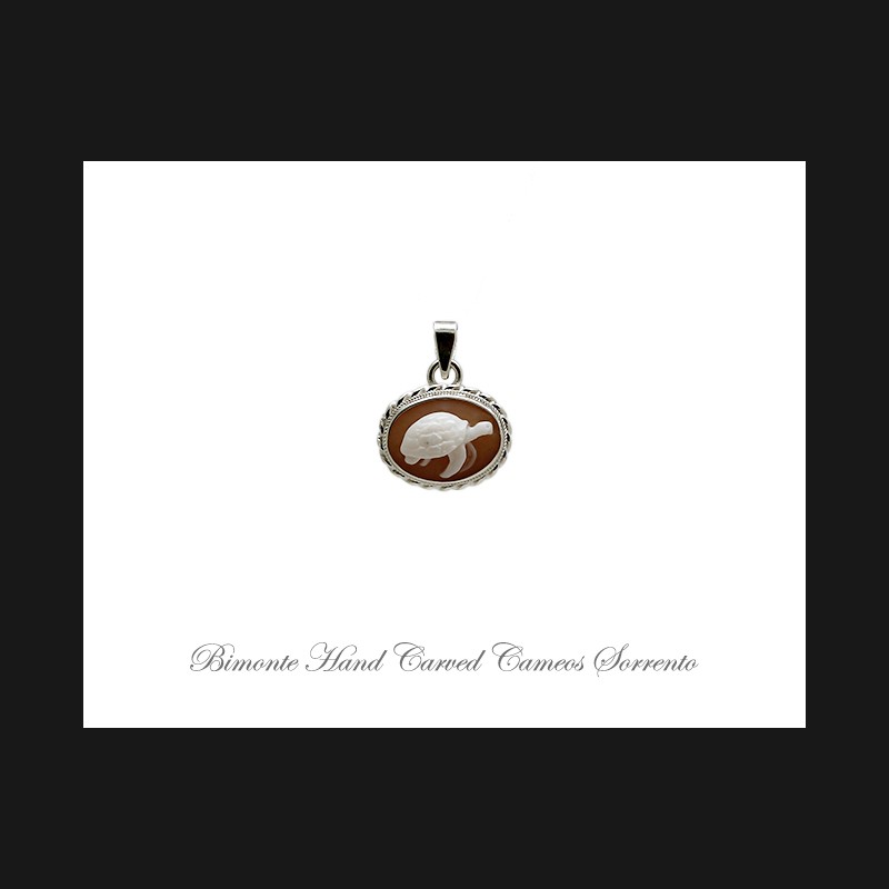 ''Turtle'' Cameo Pendant