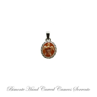 ''Turtle'' Cameo Pendant