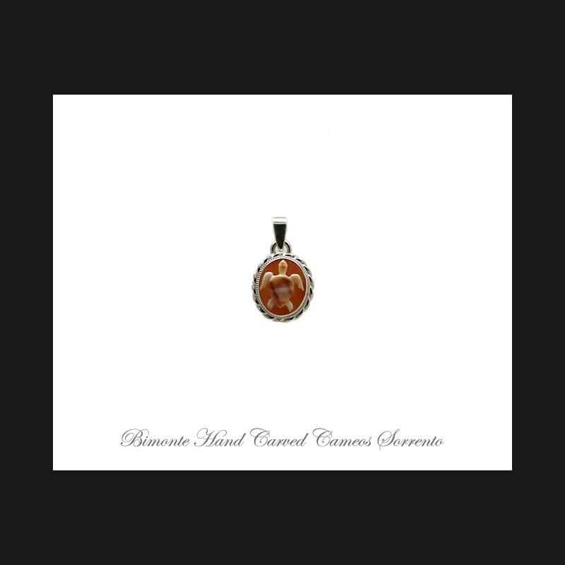 ''Turtle'' Cameo Pendant