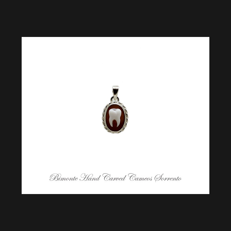 ''Molar'' Cameo Pendant