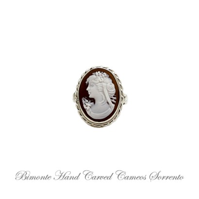 ''Bella'' Cameo Ring