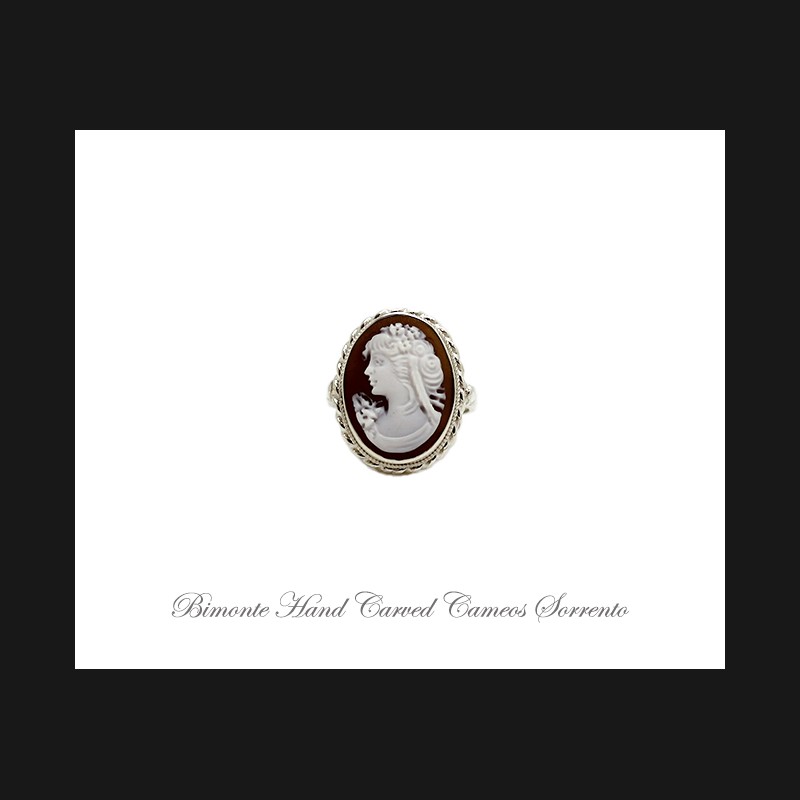 ''Bella'' Cameo Ring