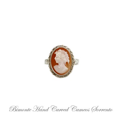 ''Bella'' Cameo Ring