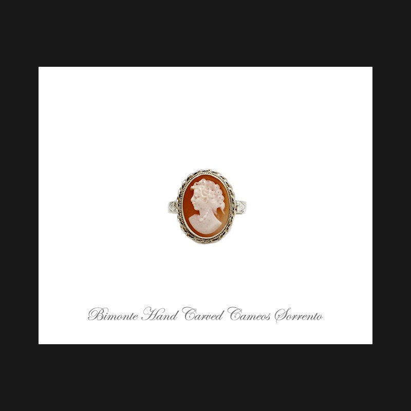 ''Bella'' Cameo Ring