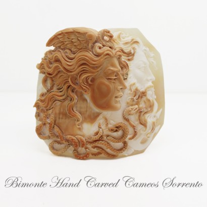 "Medusa and Neptune"Cameo