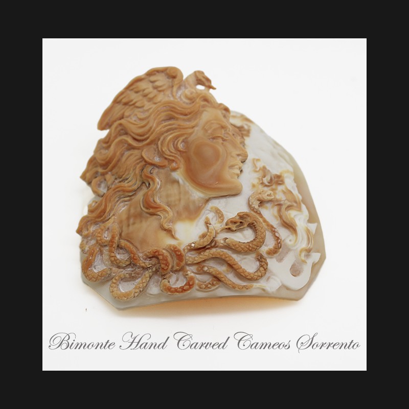 "Medusa and Neptune"Cameo
