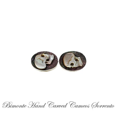 ''Memento Mori'' Cameo Cufflinks