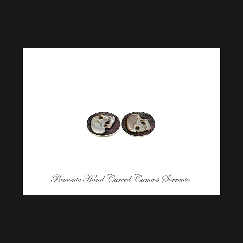 ''Memento Mori'' Cameo Cufflinks