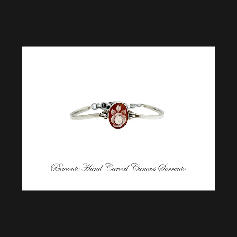 ''Rose'' Cameo Bracelet