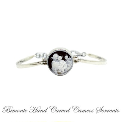''Madonna of the Chair'' Cameo Bracelet