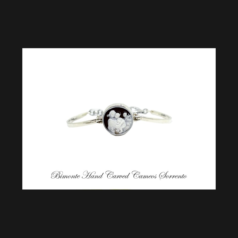 ''Madonna of the Chair'' Cameo Bracelet