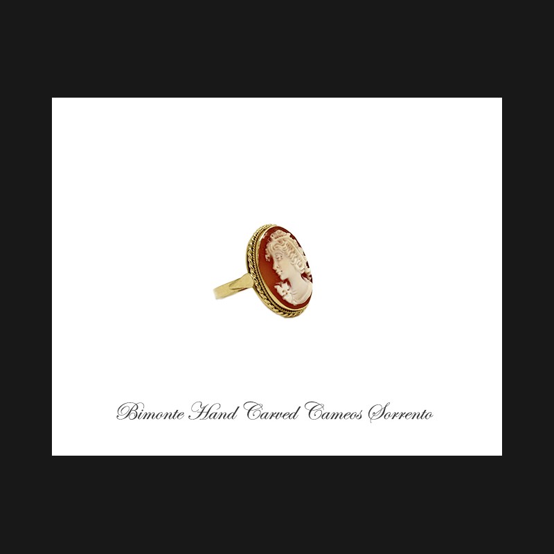 ''Bella'' Cameo Ring