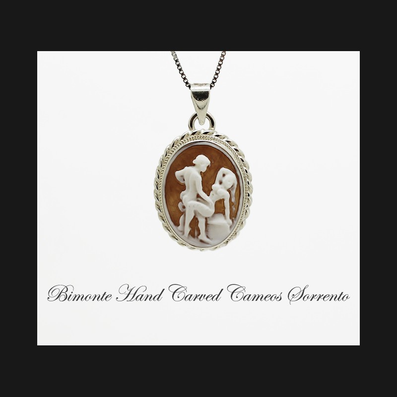 "What We Did On Our Holidays"Cameo Necklace