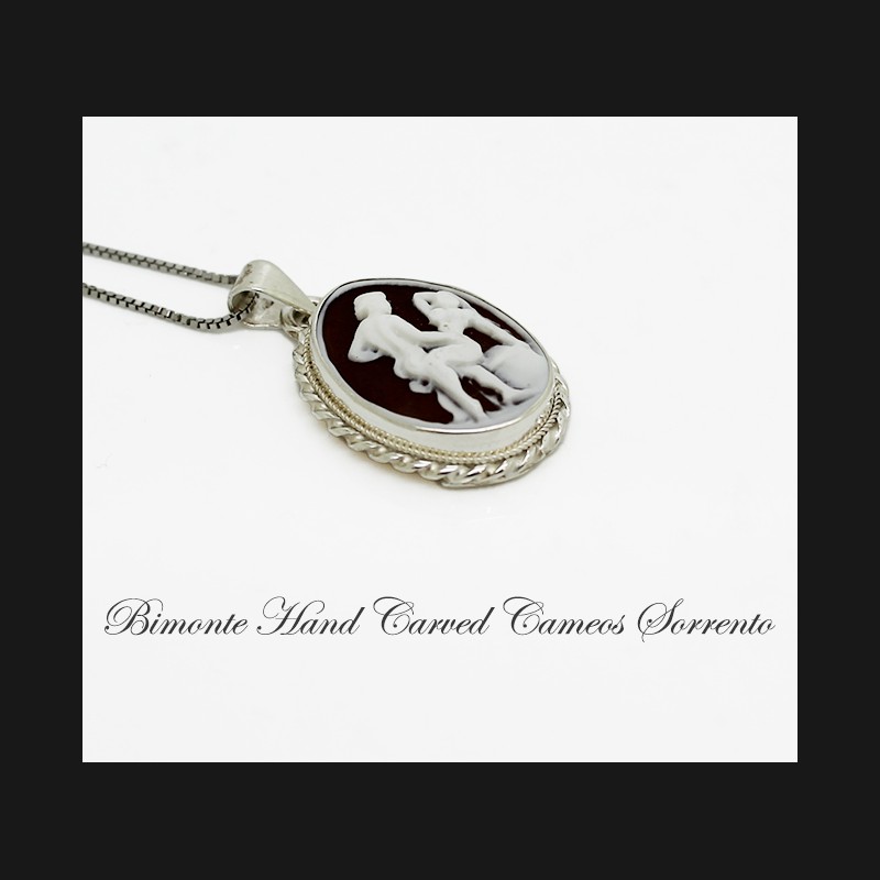 "What We Did On Our Holidays"Cameo Necklace