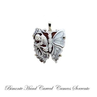 ''Memento Mori'' Cameo Necklace
