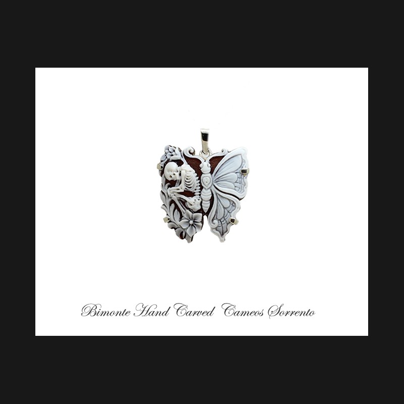 ''Memento Mori'' Cameo Necklace