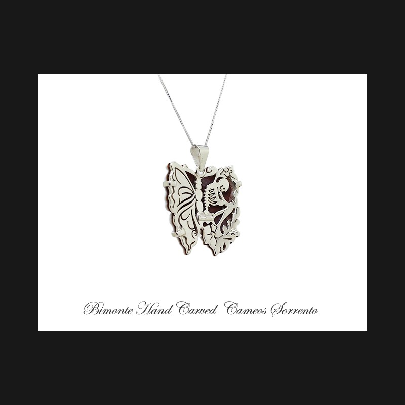''Memento Mori'' Cameo Necklace
