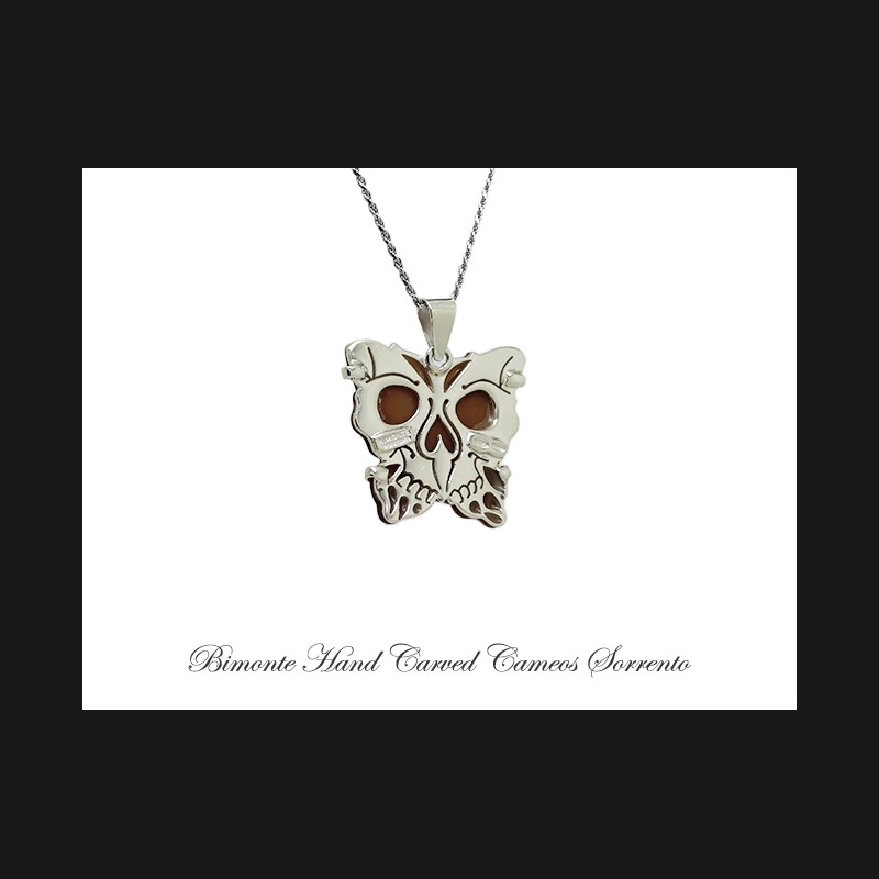 ''Memento Mori'' Cameo Necklace