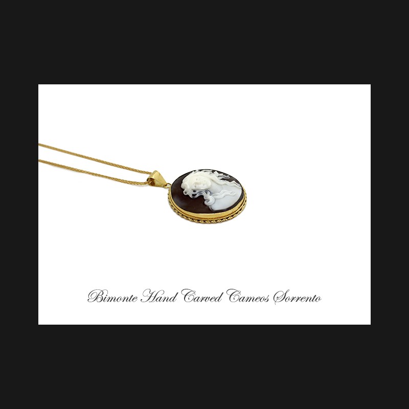 ''Birth of Venus'' Cameo Necklace