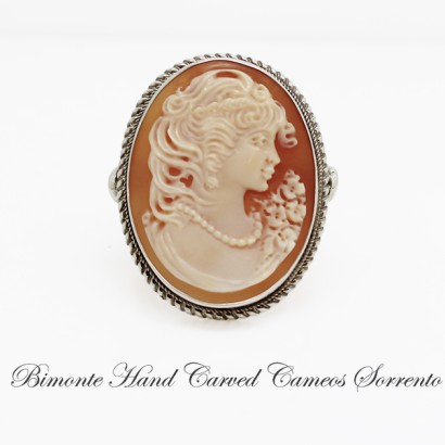 "Bella" Cameo Ring