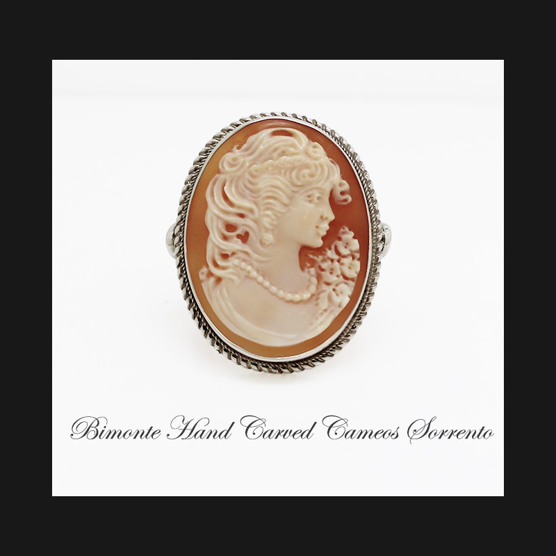 "Bella" Cameo Ring