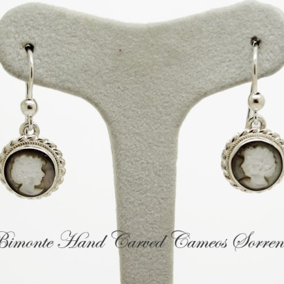 "Bright Venus"Cameo Earrings